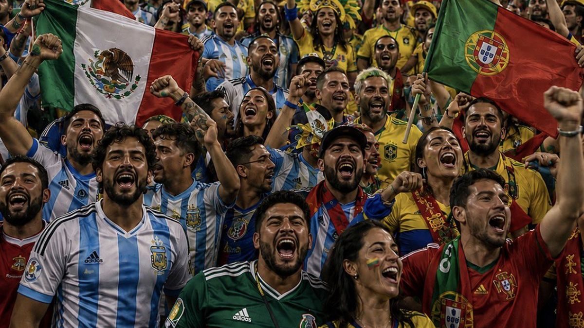 Argentina, en el podio mundial de seguidores del Mundial 2026