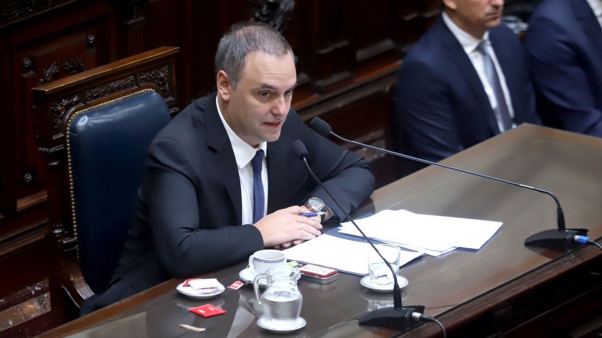 Adorni se presenta en el Senado en medio de la tormenta por sus bienes no declarados