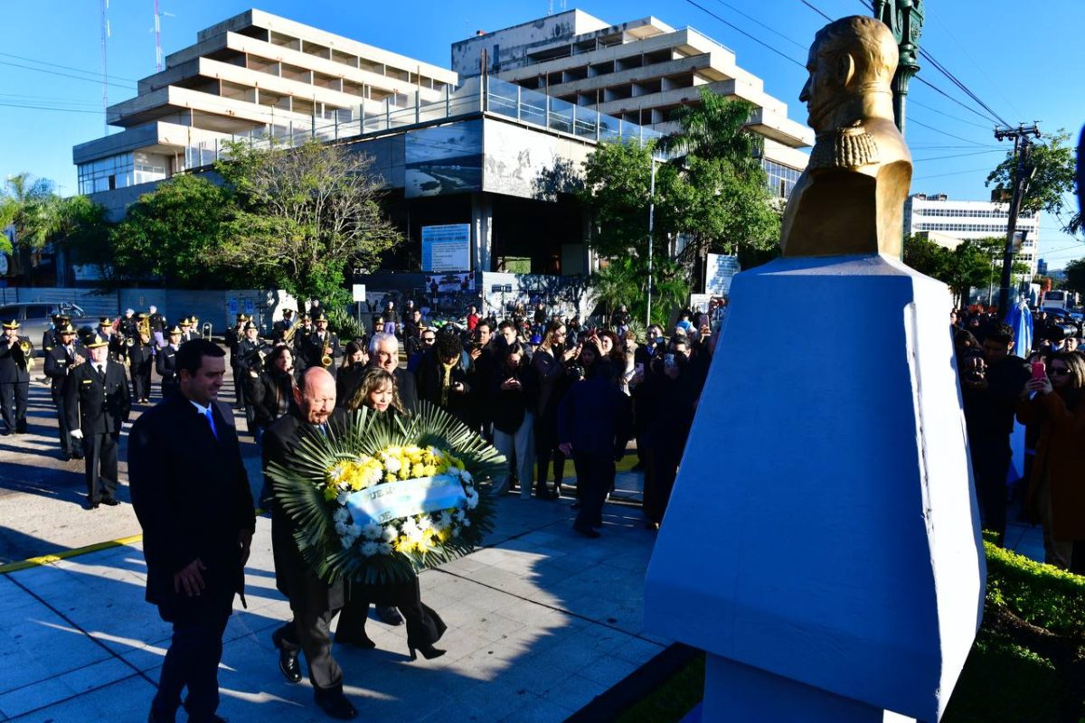 Formosa honró a Belgrano con actos cívicos y más de 1100 promesas de fidelidad