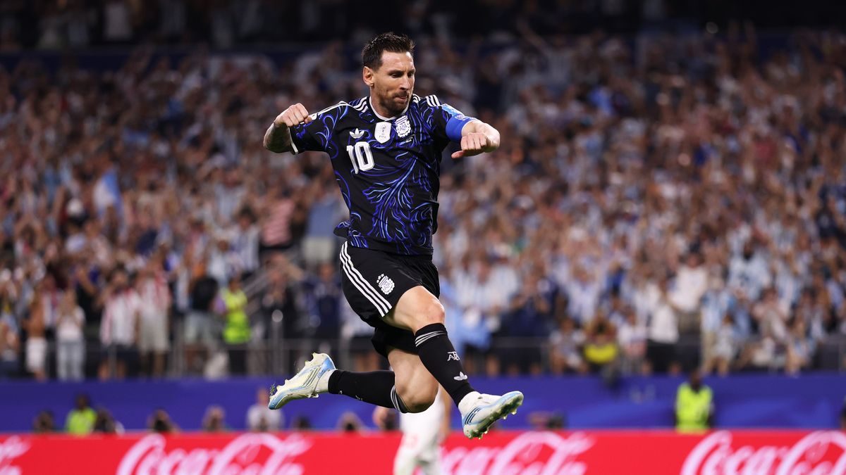 Argentina arrasó en la fase de grupos con victoria ante Jordania y Messi otra vez brilló