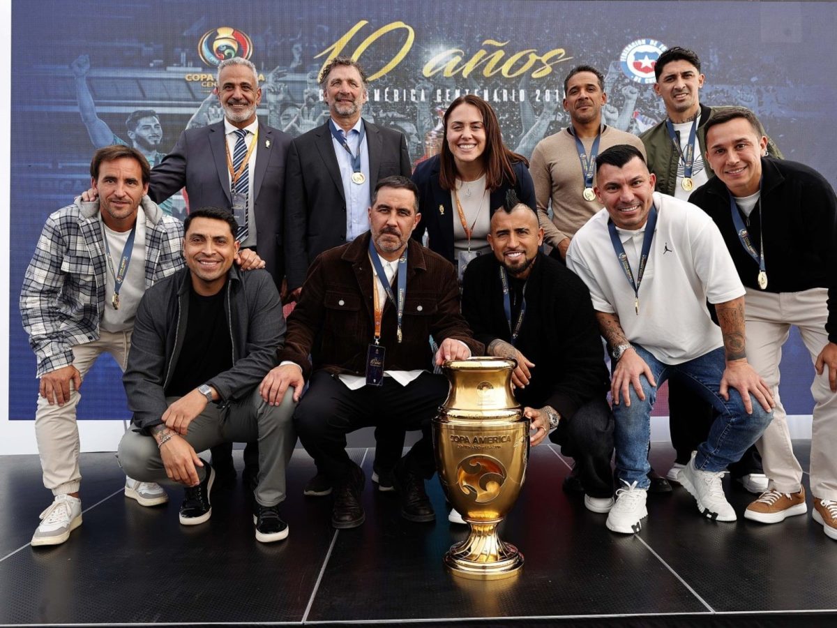 Chile celebró una década del título de América mientras se lamenta su ausencia mundialista
