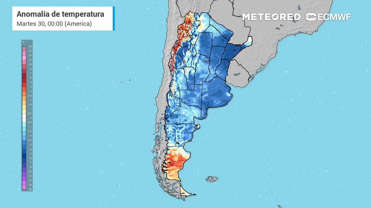 Julio llega con todo su rigor: se esperan heladas y las temperaturas más bajas del año