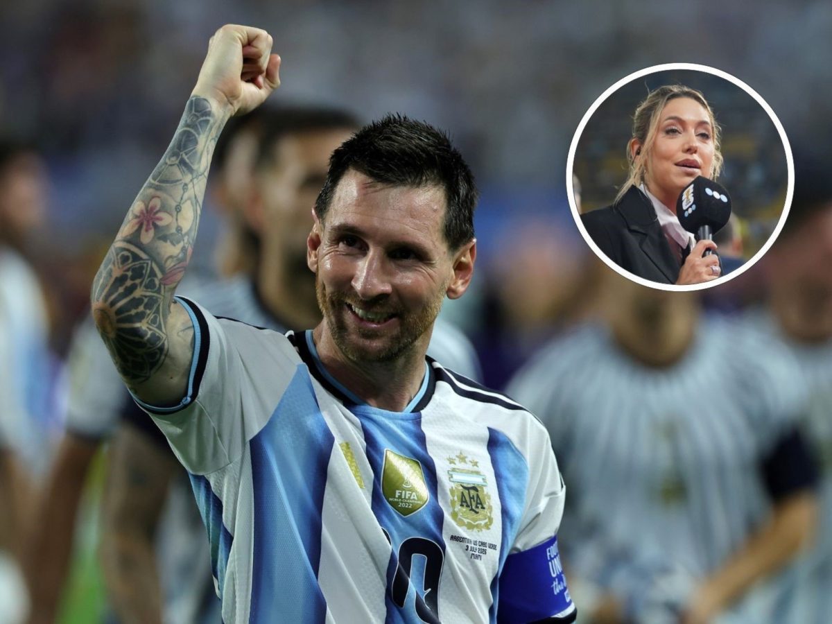 Messi desactiva rumores con un gesto divertido hacia Sofi Martínez