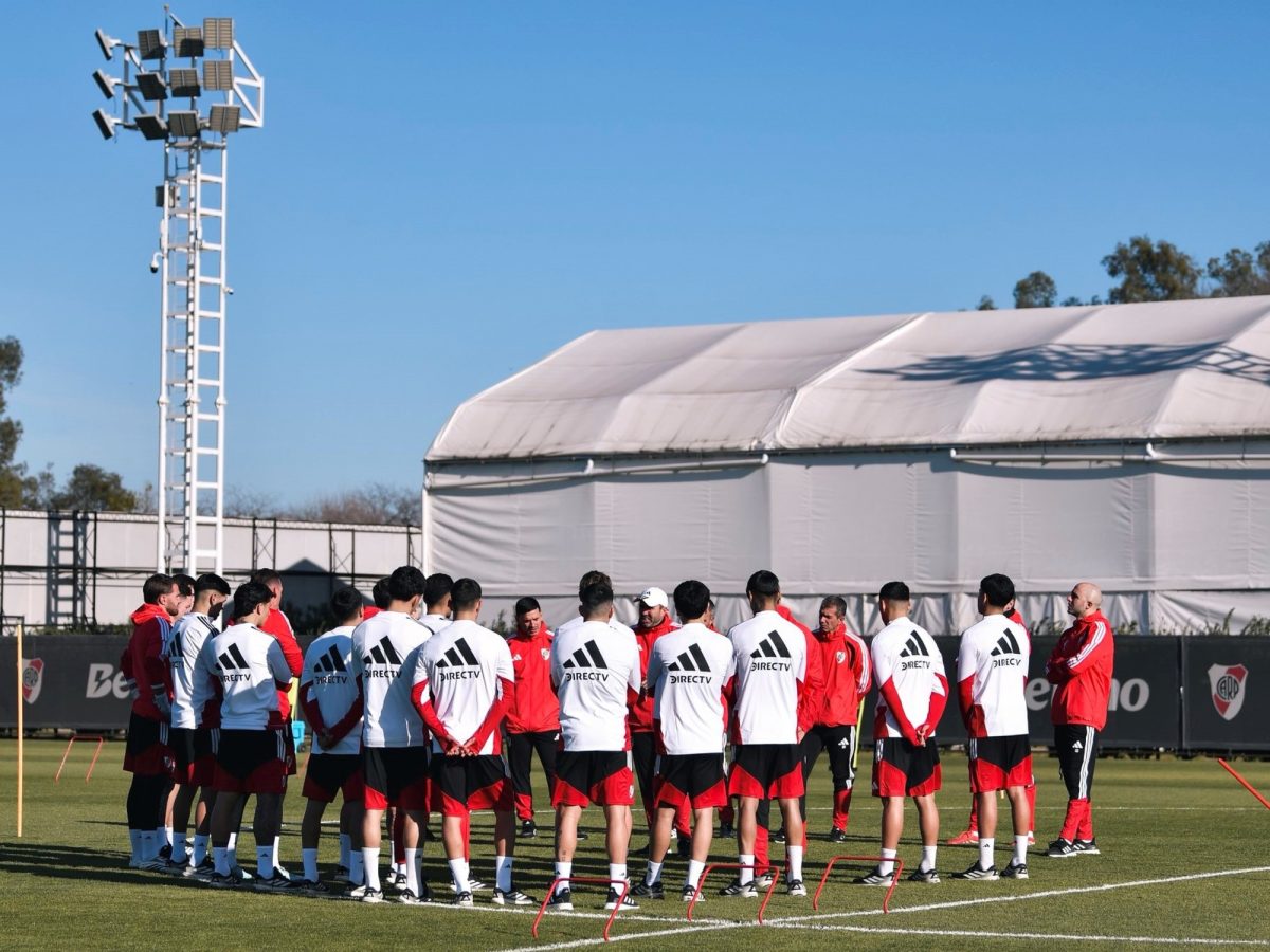 River retomó trabajos en Ezeiza con el estreno de Santos Borré