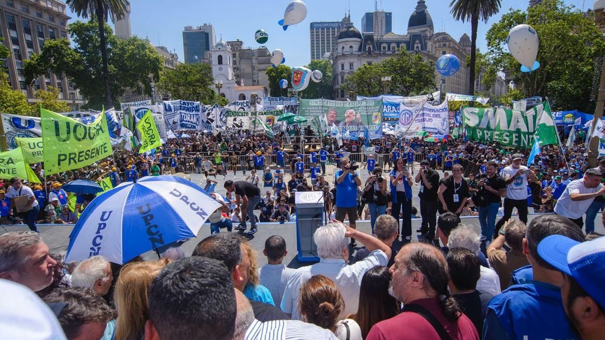 La CGT retoma la lucha después del Mundial con marcha conjunta en julio