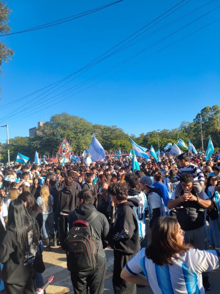 Formosa explotó de alegría con el pase de Argentina a cuartos de final