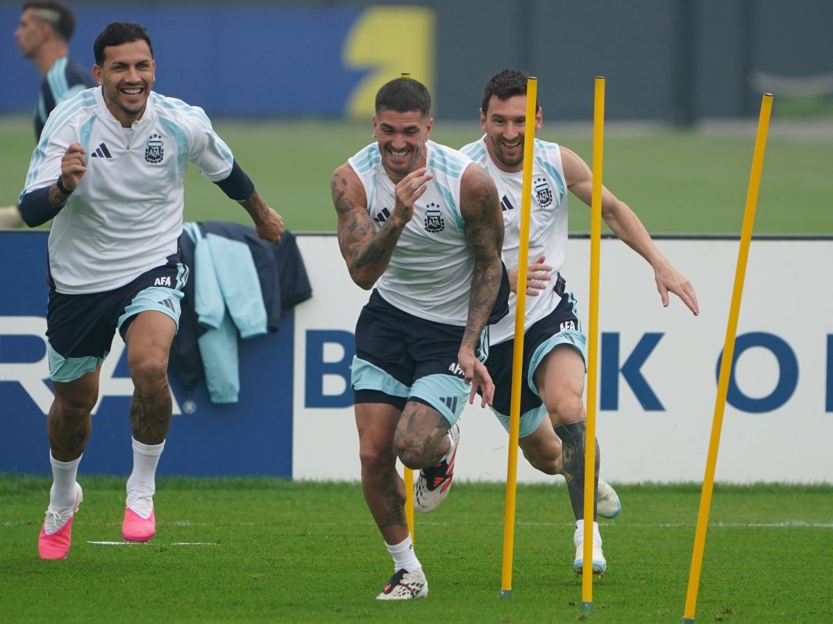El clima favoreció a Argentina en la previa de la final ante España