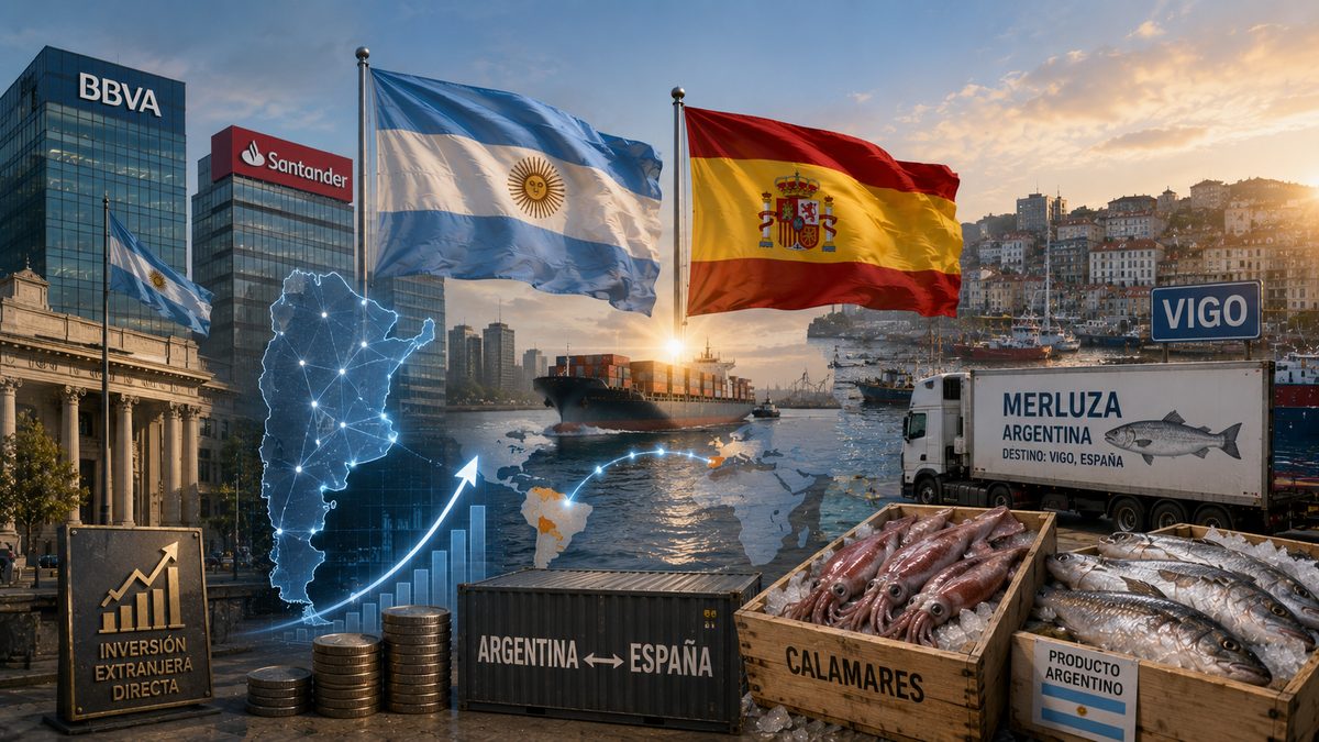 España sigue siendo la potencia inversora europea en Argentina, pero pierde terreno comercial