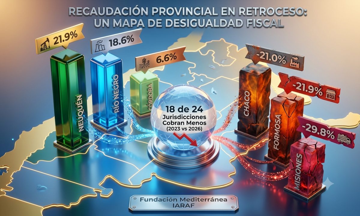 Formosa entre las provincias más castigadas: perdió casi 22% en recaudación tributaria