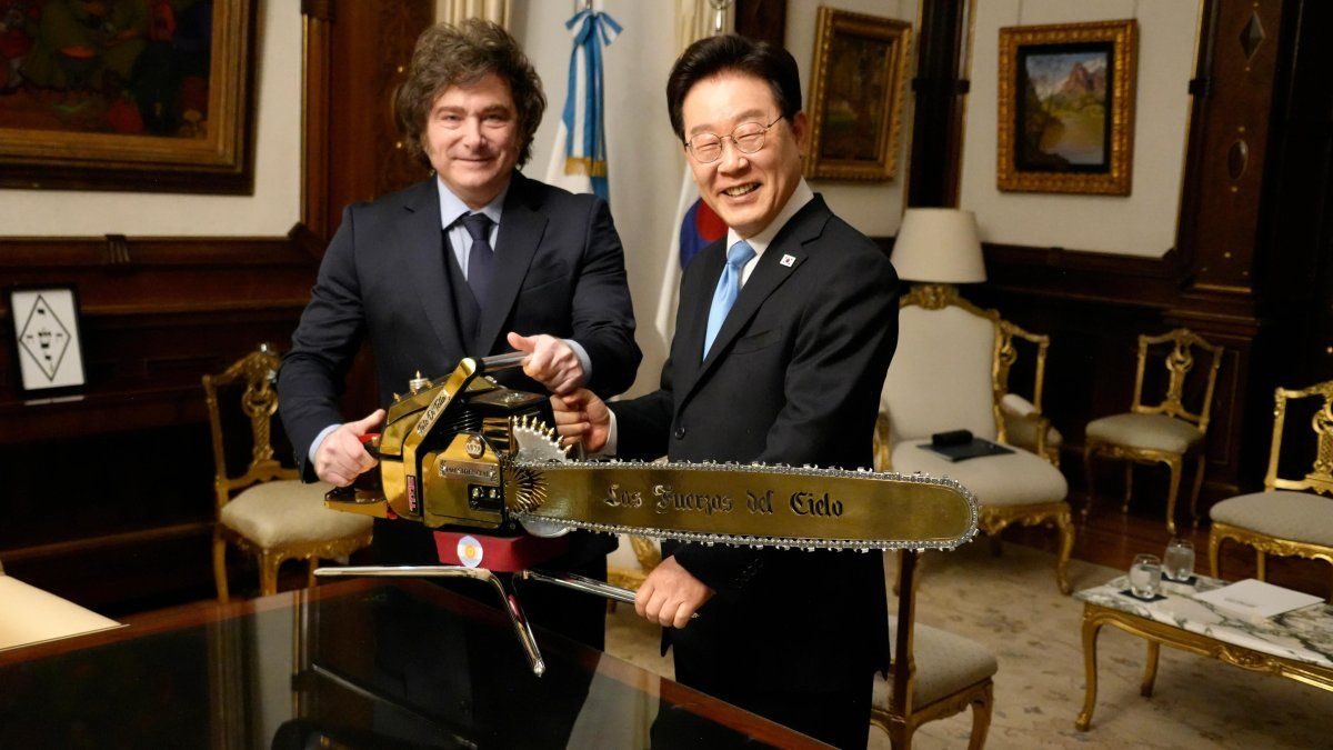 Milei recibe al presidente de Corea del Sur con foco en inversiones