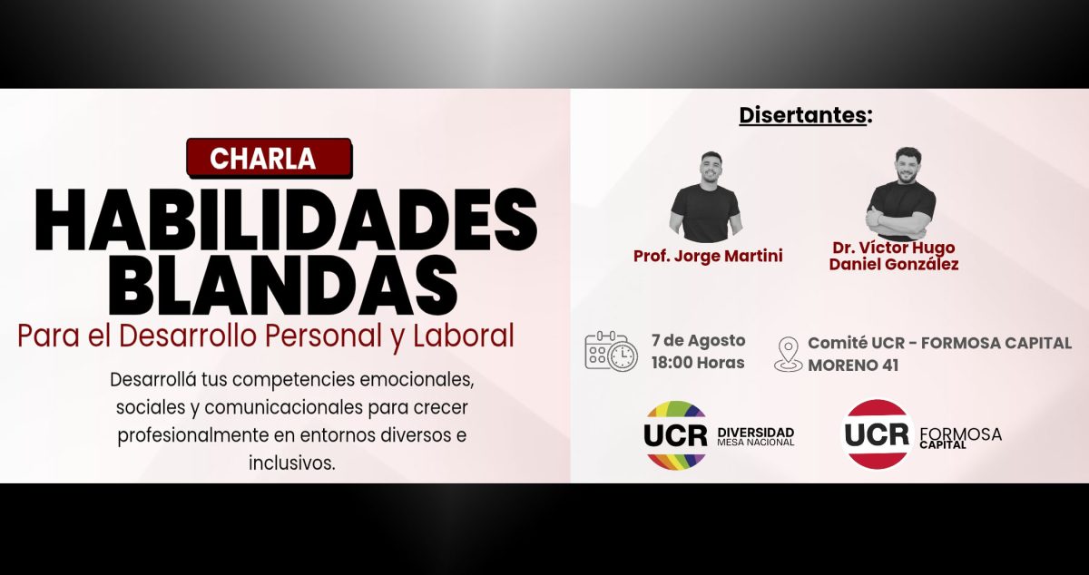 La UCR apunta a fortalecer competencias emocionales en jóvenes y profesionales formoseños