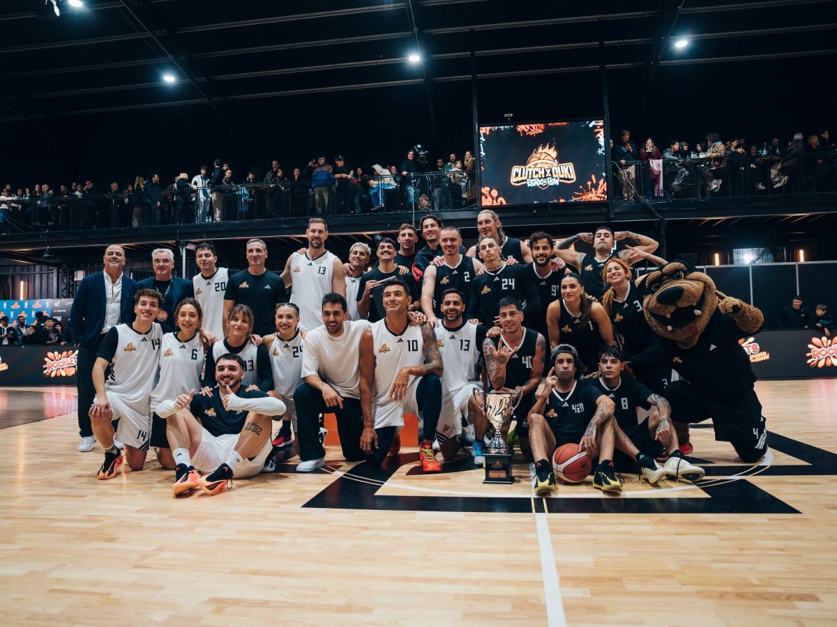 Duki inauguró su cancha de básquet con una fiesta donde convivieron deportistas de élite e influencers
