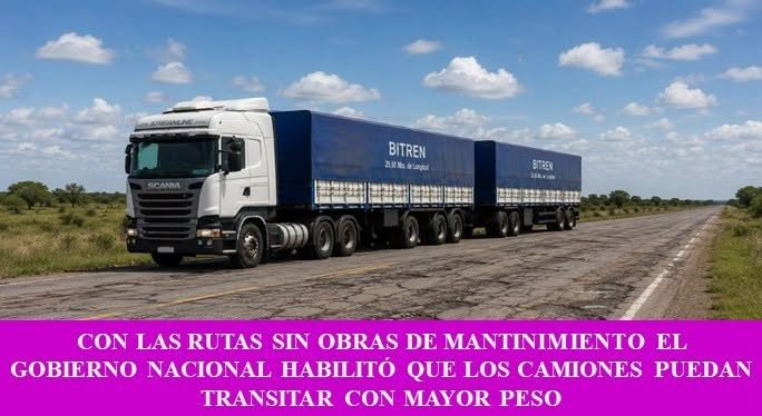 Gialluca cuestiona la autorización de camiones de 75 toneladas sin garantías viales