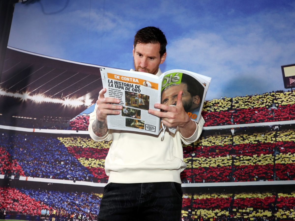 Tres décadas de Olé: la historia de un diario y Messi, unidos por el destino
