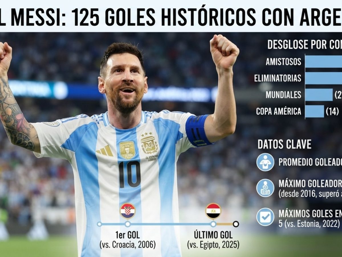 Los 125 goles de Messi: un recorrido por las joyas de su carrera en la Selección