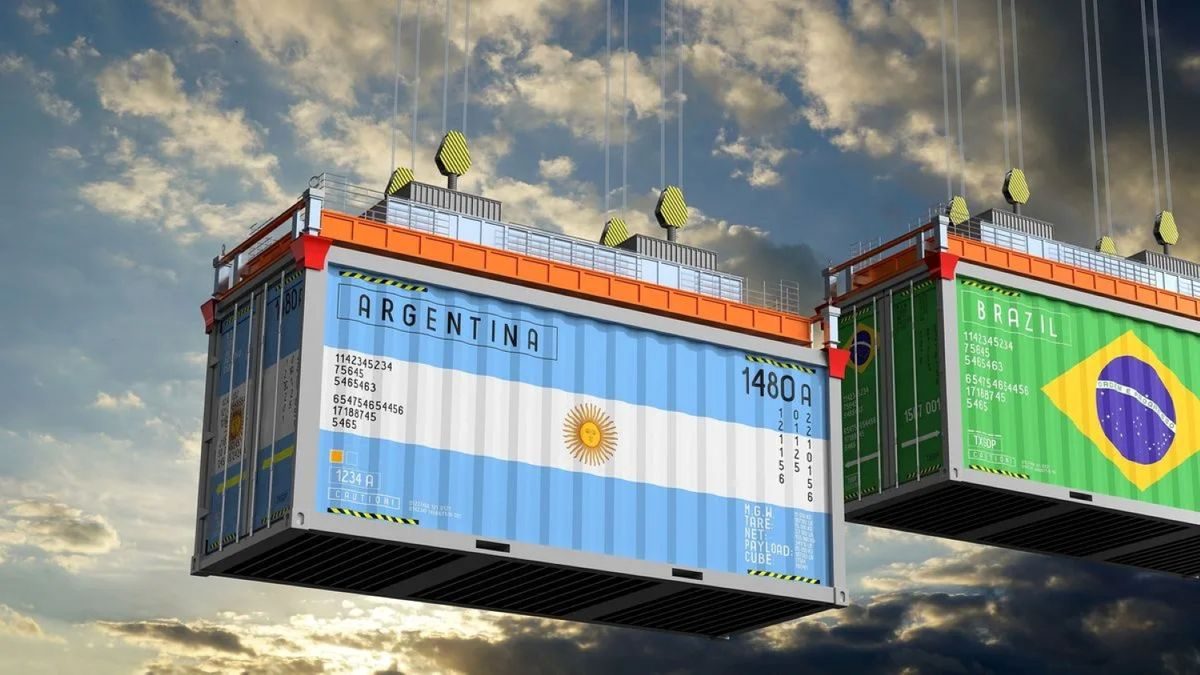 Argentina reduce su déficit comercial con Brasil en picada