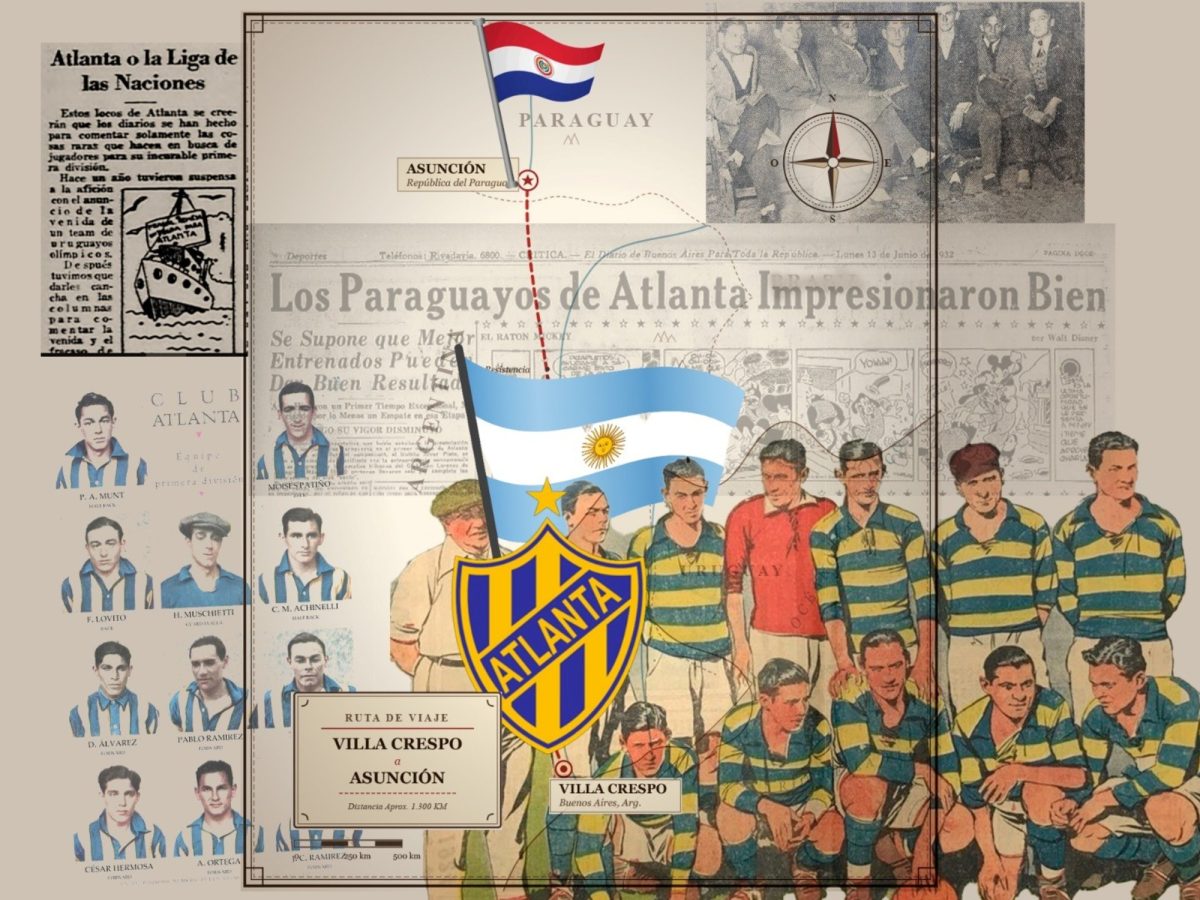 El caso Atlanta 1932: cuando un equipo porteño fichó 17 paraguayos en una temporada