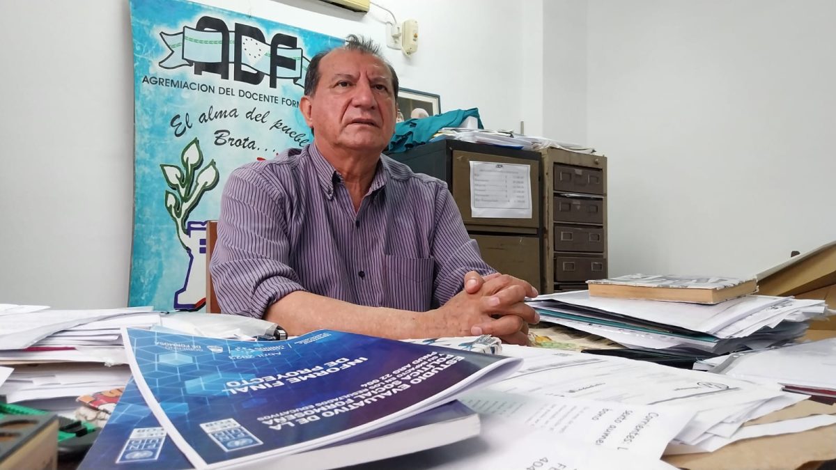 Formosa asegura estabilidad laboral en la reforma de secundaria