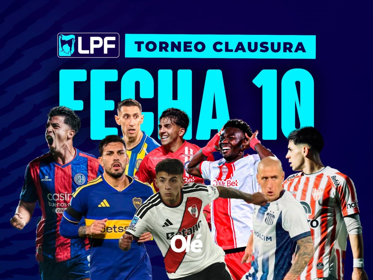 La recta final del Clausura: todo lo que necesitás saber de la fecha 10