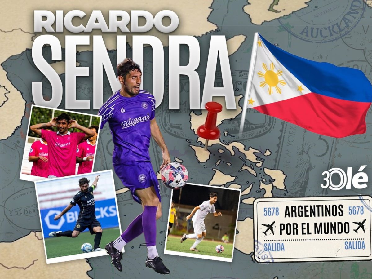De Newell's a Filipinas: la odisea asiática de un mediapunta marplatense