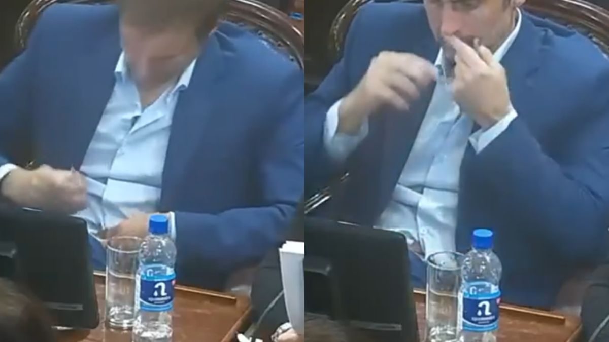 Diputado entrerriano niega consumo de drogas: "Era una birome para rascarme"