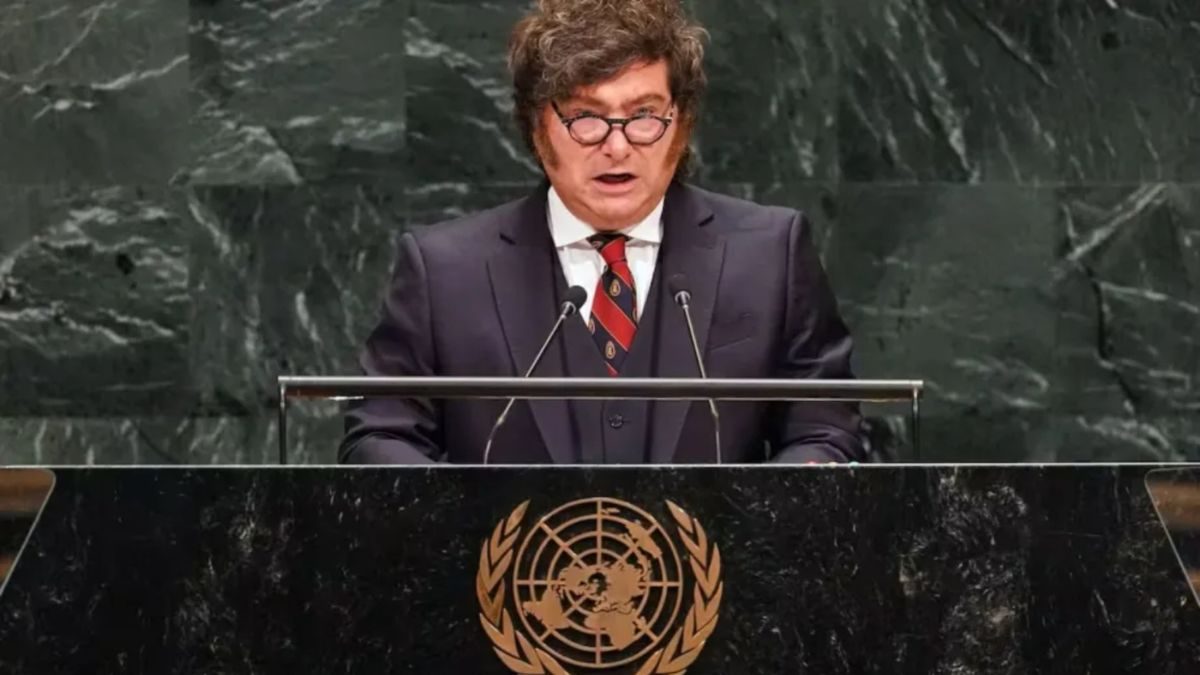 La corbata de Milei en la ONU: un guiño libertario que cuesta menos de 50 dólares