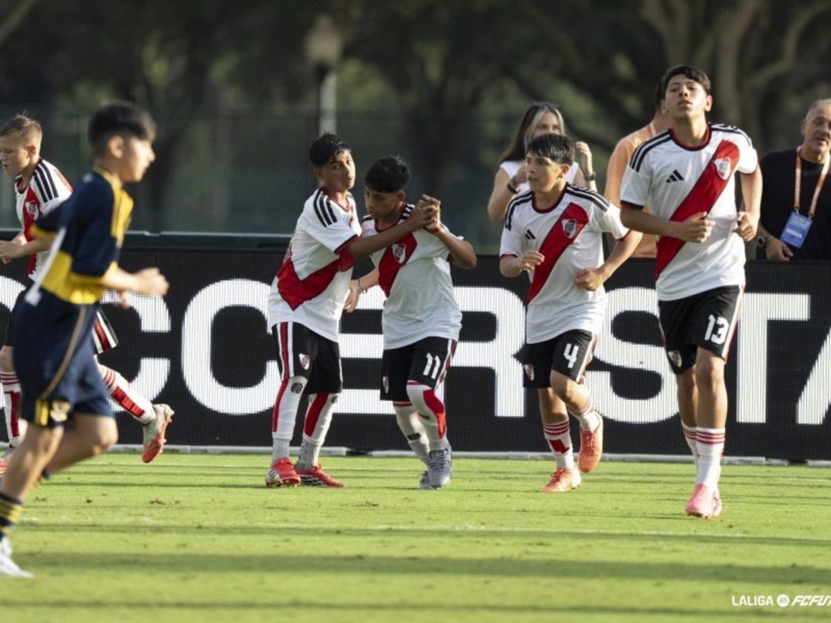River goleó a Boca en el superclásico juvenil más importante del mundo