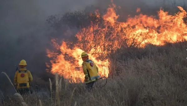 Nuevo incendio en Córdoba: ya se quemaron 23.500 hectáreas