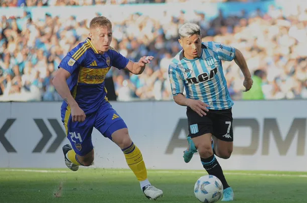 El Cilindro fue una fiesta: con gol de Roger Martínez, Racing se lo dio vuelta a Boca