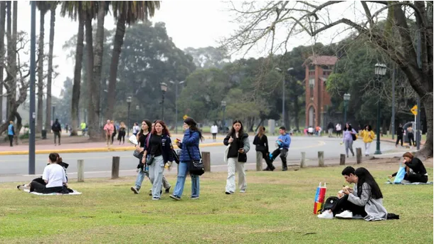 Buen clima y ascenso de las temperaturas en el AMBA