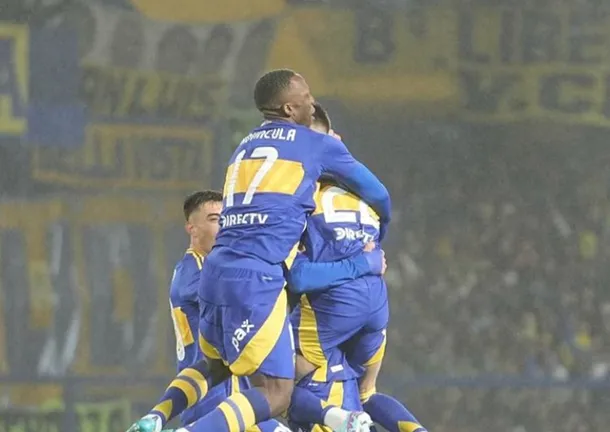 Rosario Central descontó en el final, pero no alcanzó: Boca se impuso por 2-1