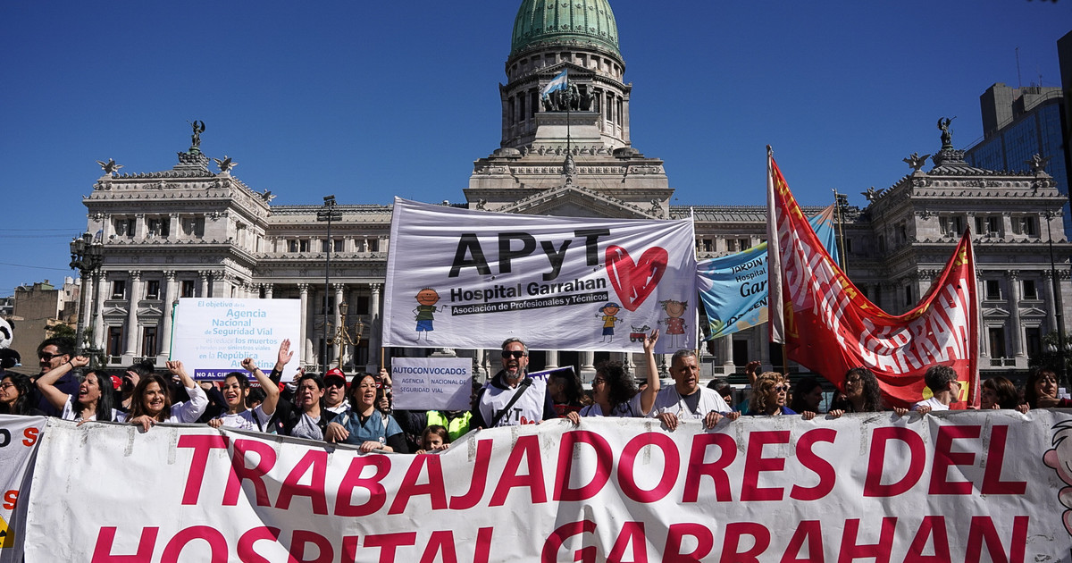tras-el-veto-de-milei,-trabajadores-del-hospital-garrahan-anunciaron-un-paro-para-este-viernes