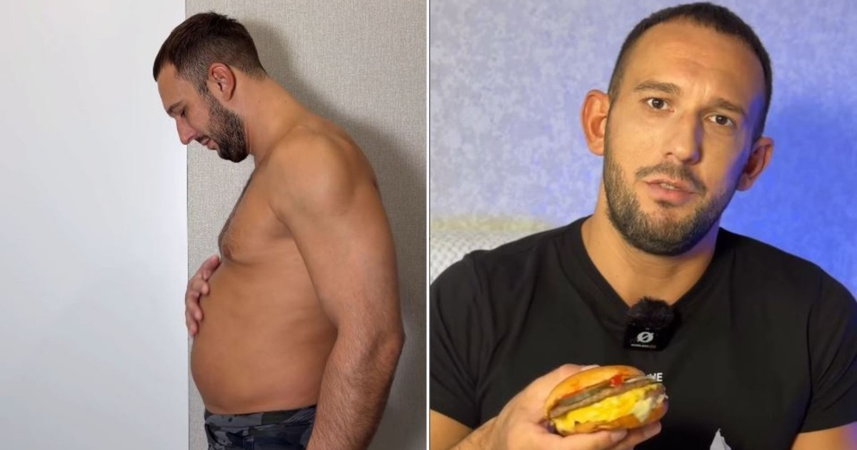 murio-un-influencer-fitness-durante-un-desafio-extremo-para-subir-30-kilos-y-mostrar-lo-“facil”-que-era-bajarlos