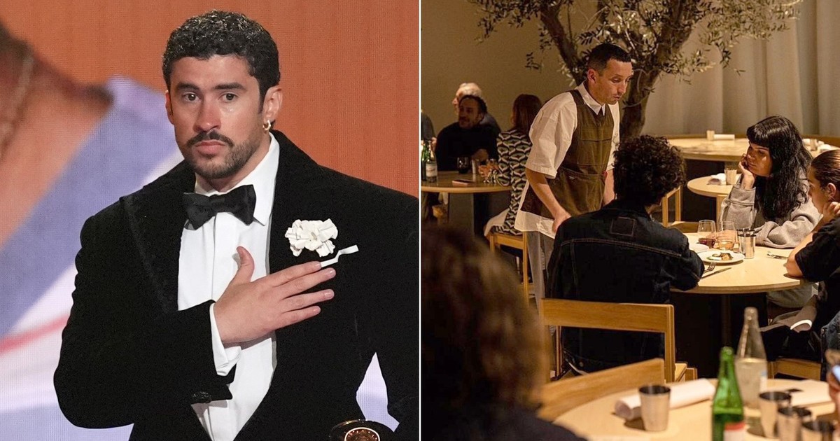 bad-bunny,-en-uno-de-los-mejores-restaurantes-de-buenos-aires:-se-enamoro-del-famoso-flan-de-la-casa-y-se-lo-llevo-al-hotel-con-dos-vinos-argentinos