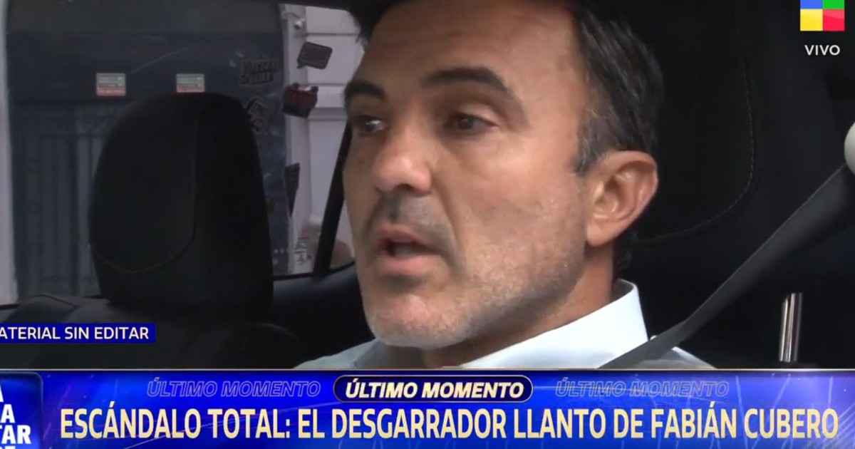 fabian-cubero-quebro-en-llanto-al-hablar-de-su-nuevo-conflicto-con-nicole-neumann:-«hay-mucha-hipocresia»