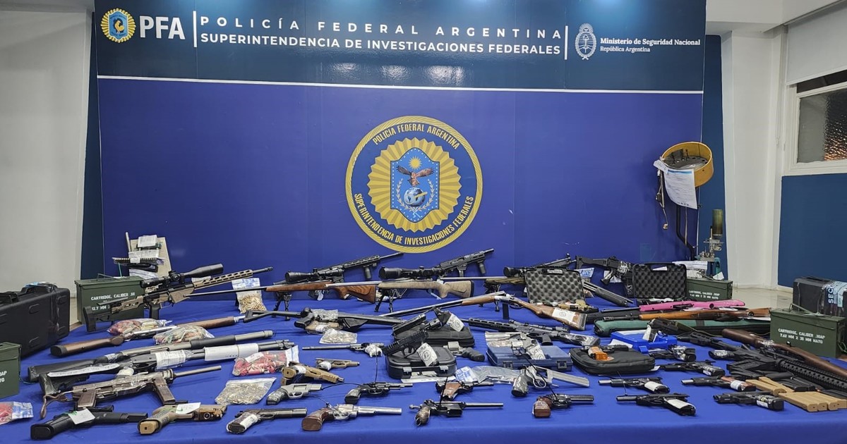 cayo-una-banda-que-traficaba-armas-con-ex-empleados-del-renar:-140-allanamientos,-35-detenidos-y-un-arsenal-con-escopetas-y-ametralladoras