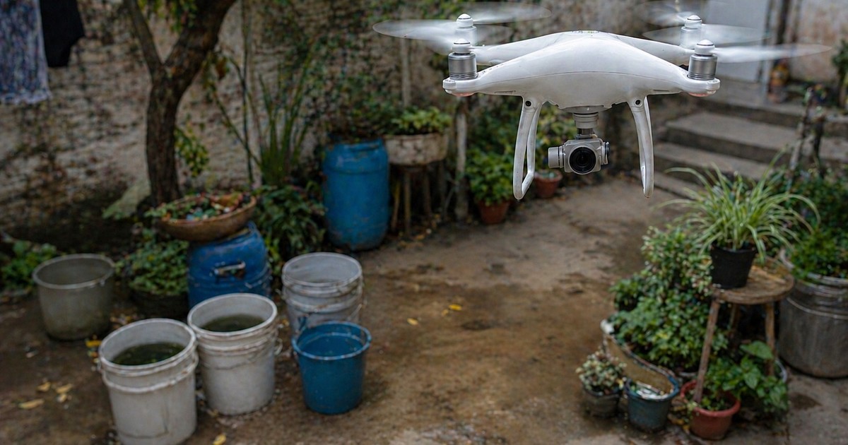 cientificos-quieren-frenar-al-dengue-con-drones:-buscan-detectar-criaderos-ocultos-de-mosquitos-y-prevenir-enfermedades-antes-de-que-se-propaguen